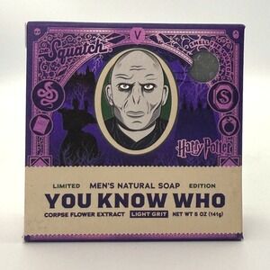 Dr. Squatch x Harry Potter Limited Edition "You Know Who" Voldemort Soap Bar 5oz
